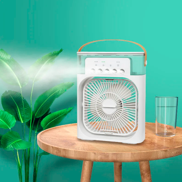 Mini Ar Condicionado e Climatizador Portátil