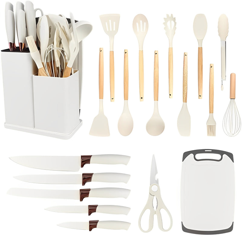 Kit Utensílios de Cozinha (COM 19 PEÇAS)